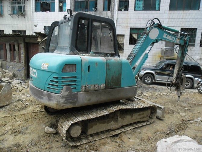 Used Mini Excavator Japan Kobelco SK55-C