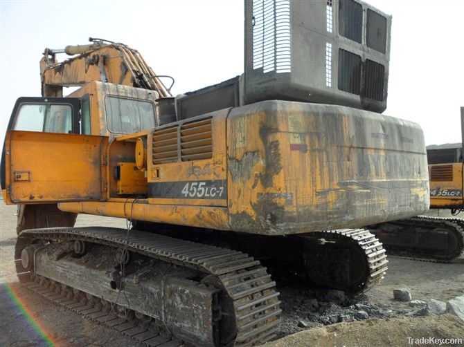 Used Korean Excavator Hyundai R455LC-7