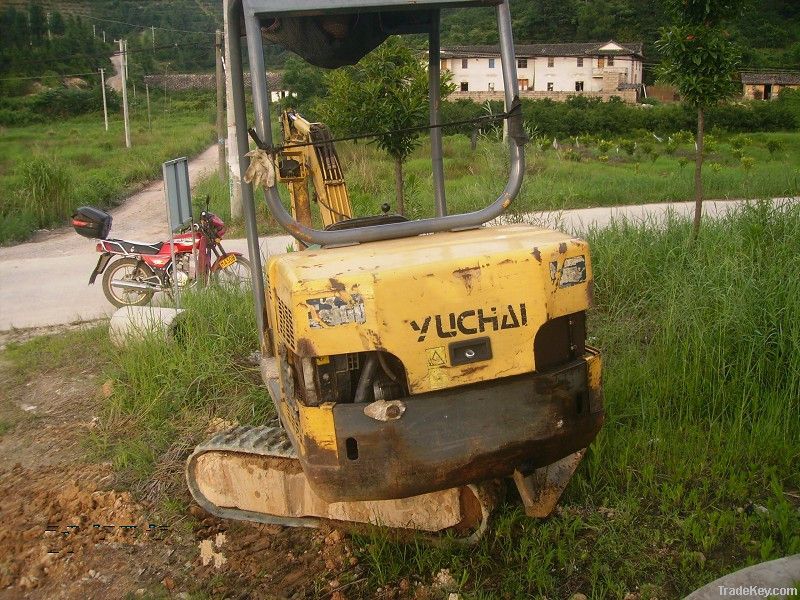 Used Small Mini Excavator Yuchai Cheap Excavator