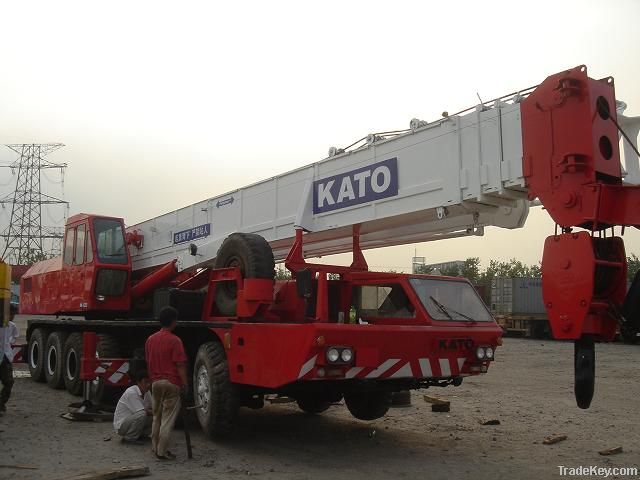 Used KATO Crane NK1200E, 120tons Japan Crane