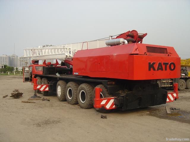 Used KATO Crane NK1200E, 120tons Japan Crane