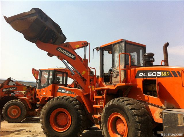 Used Doosan Loader, Korean Loader DL503, model 2012