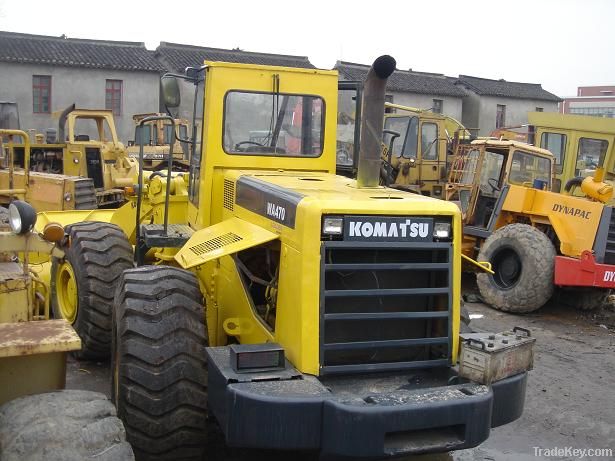 Used Komatsu WA470-3 Wheel Loader, Good Condition