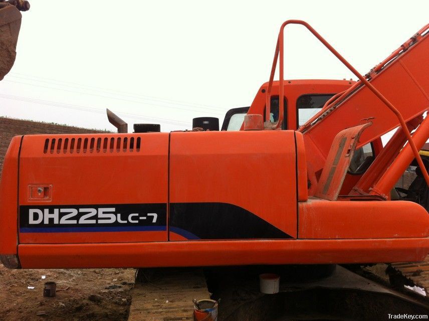 Used Doosan DH225LC-7, Daewoo Doosan 200, 225, 55, 60, 80, 258, 300 Excavator