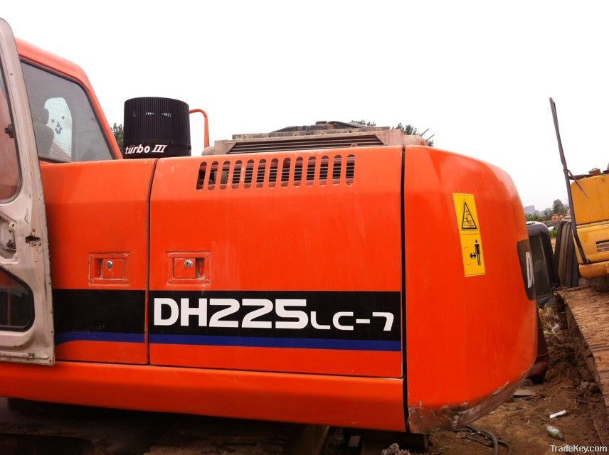 Used Doosan DH225LC-7, Daewoo Doosan 200, 225, 55, 60, 80, 258, 300 Excavator