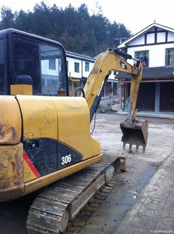 Used Mini CAT 306 Excavator, Excellent Condition