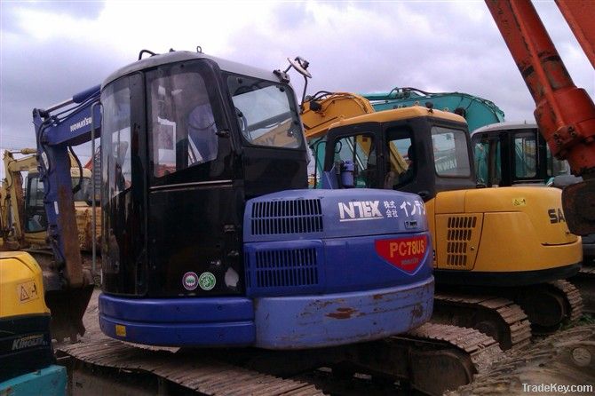 Used Komatsu PC78US-5 Excavator