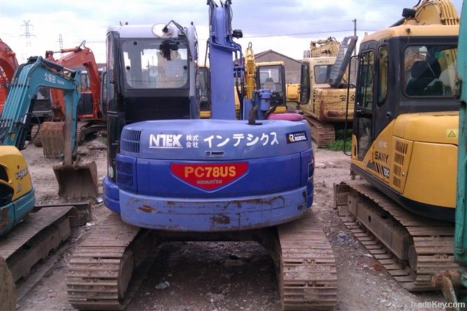 Used Komatsu PC78US-5 Excavator