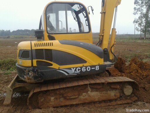 Used Yuchai Excavator, China Yuchai YC60-8