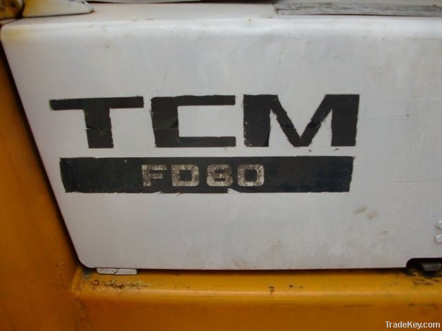 Used TCM Forklift FD80