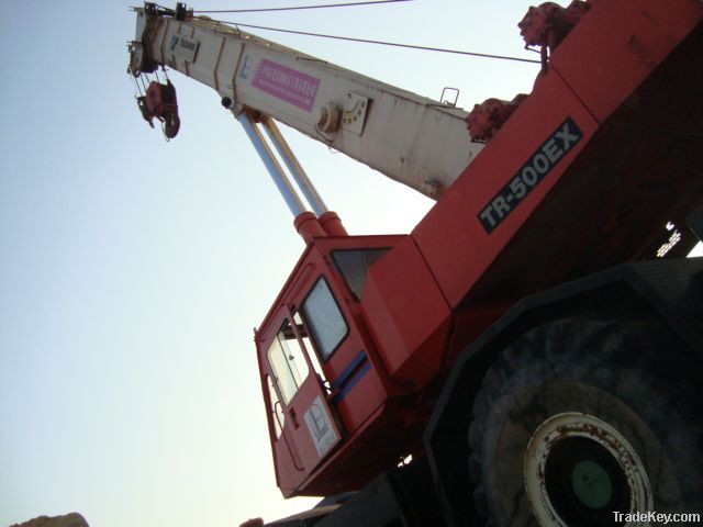 Used Rough Crane, Tadano Terrain Crane