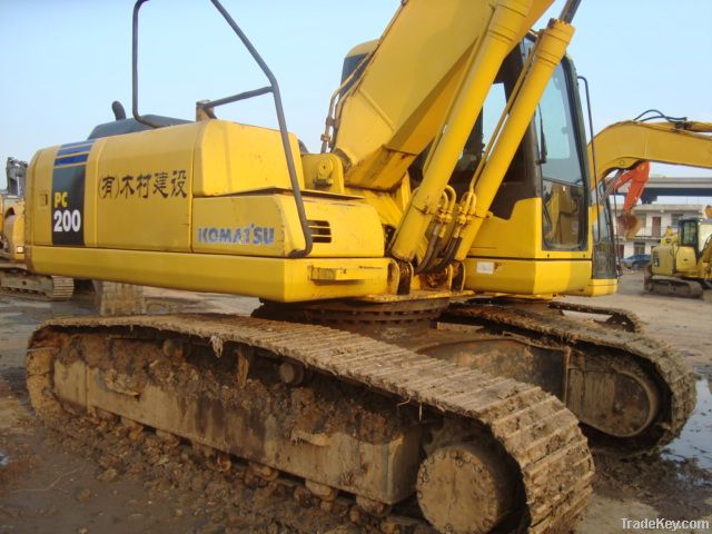 Used Komatsu Excavator, Komatsu Pc200-7 Excavator, Excavators