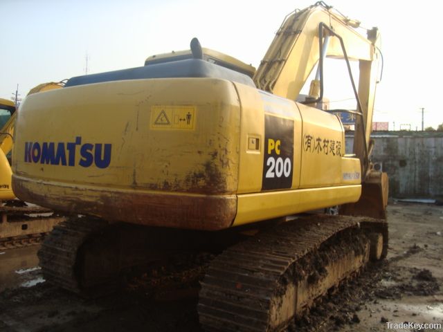 Used Komatsu Excavator, Komatsu Pc200-7 Excavator, Excavators