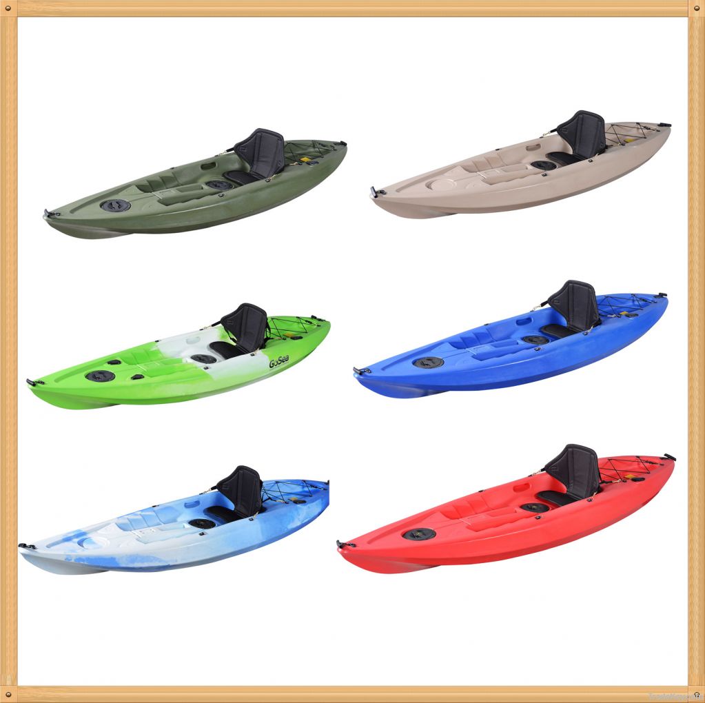 Plastic fishing kayak wholesale baratos boat rotomold for sale