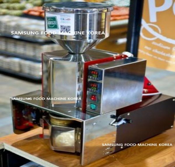 Puffed rice cake machine