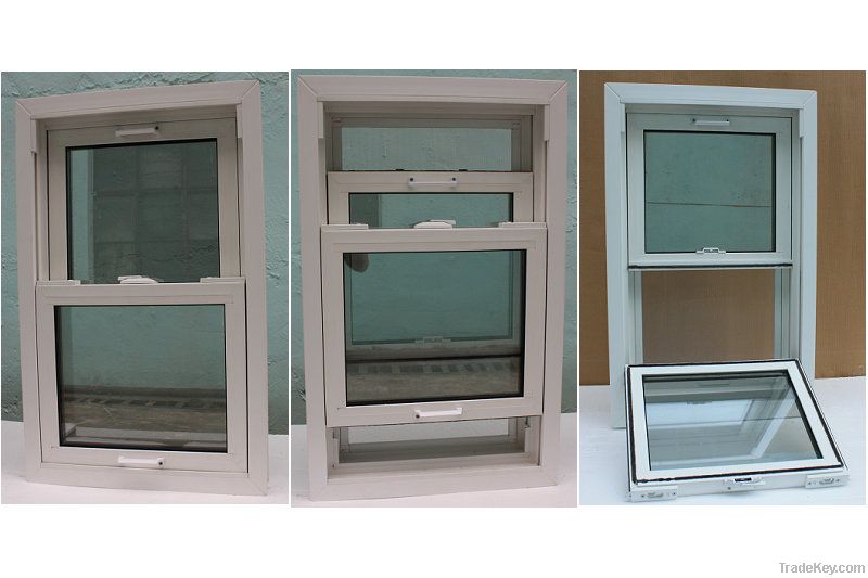 pvc double glazing sliding glass window