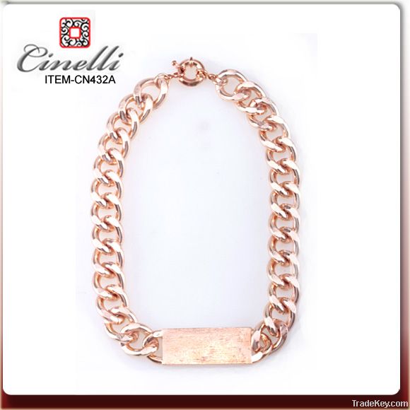 Fashion jewelry chain necklace