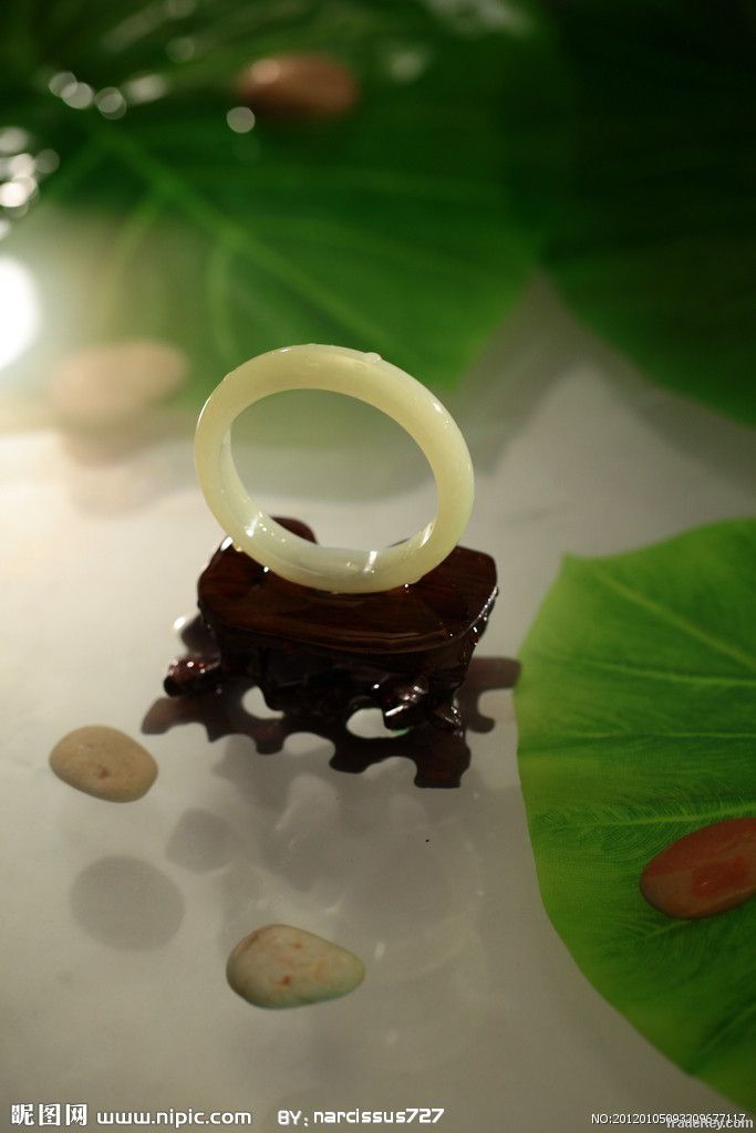 Hetian jade bracelet