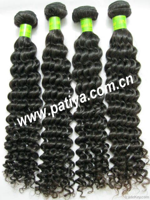 Peruvian hair, virgin peruvian curly human hair extensions