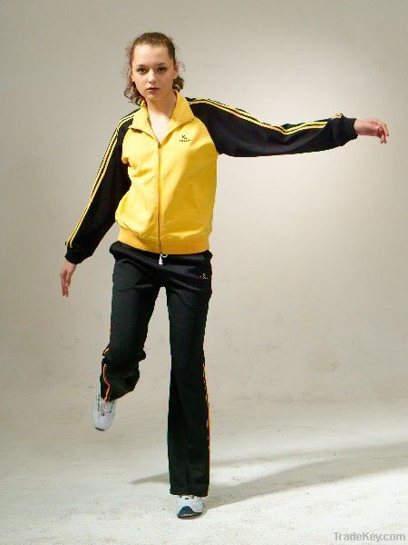 Brand women jogging sportswear, sport tracksuit, bright sportswear