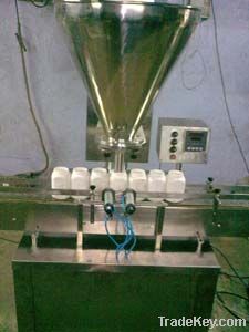 Semi automatic powder filling machine