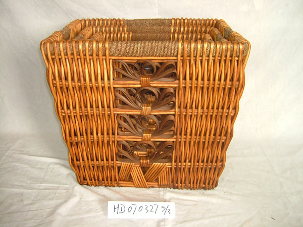 wicker  basketry ,rattan basketry