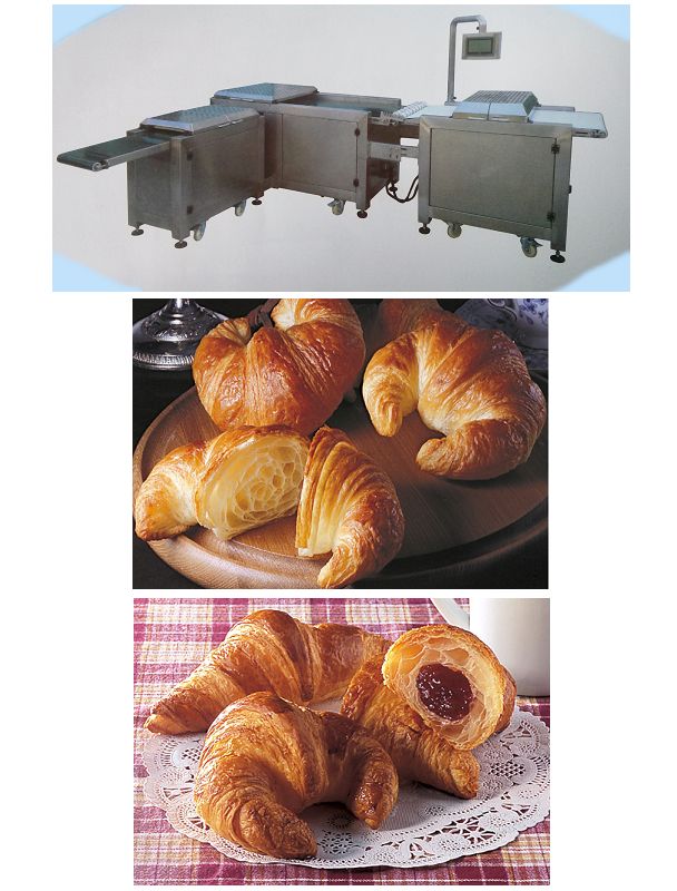 SV-500 AUtomatic Croissant bread  production machine