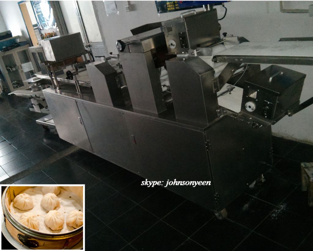shanghai SV-300 Steamed buns production line, Chinese Baozi Mantou machine