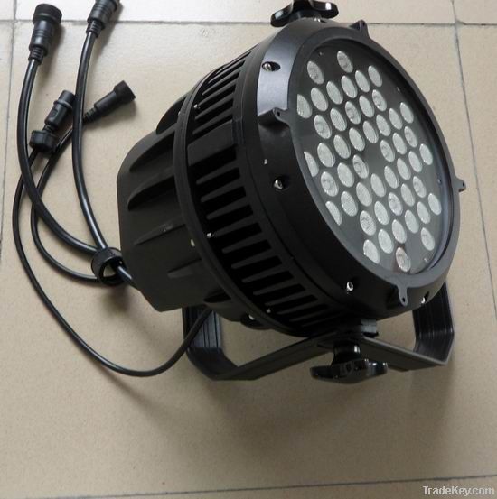 professional light  for concerts RGBW IP65 LED PAR 54pcs*3W par  light