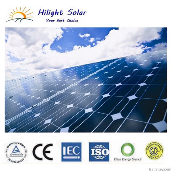 hot sell high efficiency 300w Mono Solar Panel price
