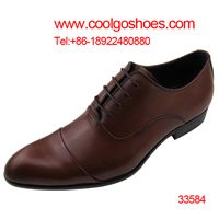 Lace up style wholesale men dress shoes china