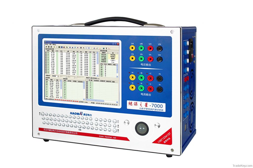 Universal Digital Relay Test set Relaytestar-7000