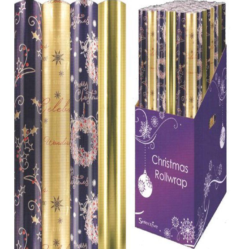 Custom Printed Roll Wrapping Paper for Gift