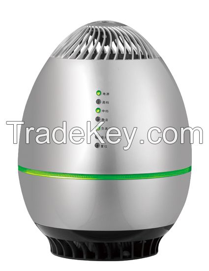 Egg shape household Air Purifier air cleaner with HEAP filter with ionizer (aromatherapy air purifier) high quality&competitive price