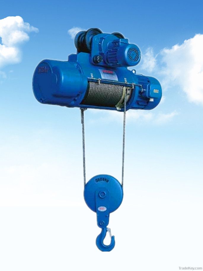 CD1 electric wire rope hoist with normal speed