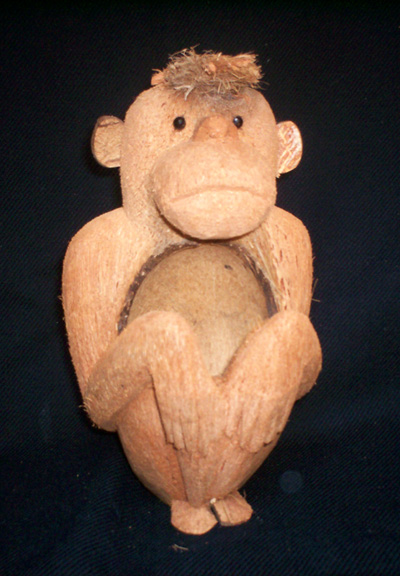 Coconut Husk Monkey