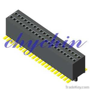 0.8mm, 1.0mm, 1.27mm, 2.0mm, 2.54mm femal heade