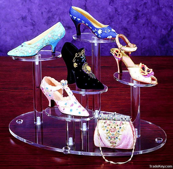 Acrylic shoe display