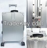 Aluminum and magnesium alloys luggage