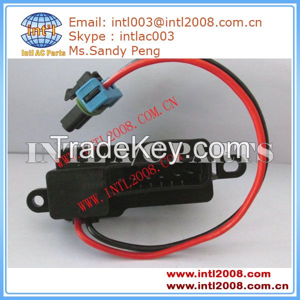 89018770 89018537 15-80560 Heater Blower Resistor for Chevrolet Truck Express /GMC Truck Savana Radiator Fan Motor Resistor