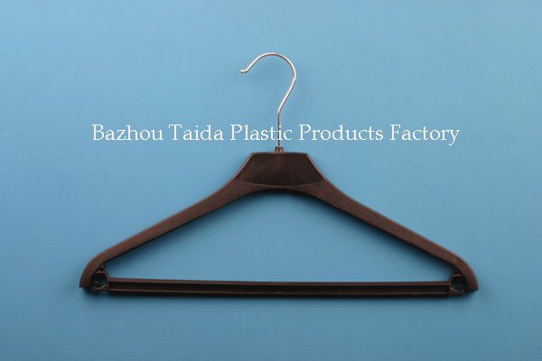 plastic coat hanger