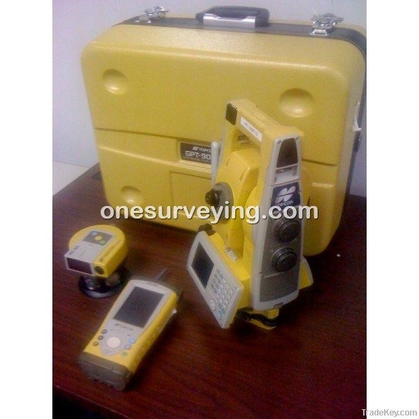 Used Topcon GPT-9005A Robotic FC-200 Field Controller with Topsurv