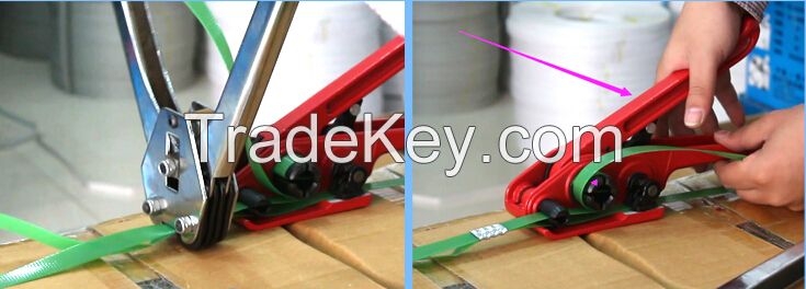 PET Strapping Tensioner and Sealer , PET Strap Manual Tool