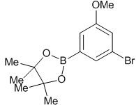 3-Bromo-5-(4,4,5,5- tetramethyl-1,3,2- dioxaborolan-2-yl) -anisole