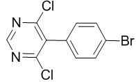 5-(4-Bromophenyl)- 4,6-dichloropyrimidine