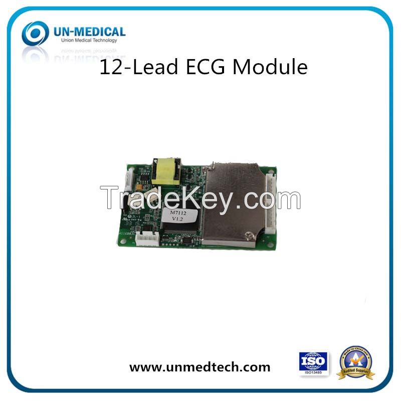 OEM Twelve Lead ECG system ECG module