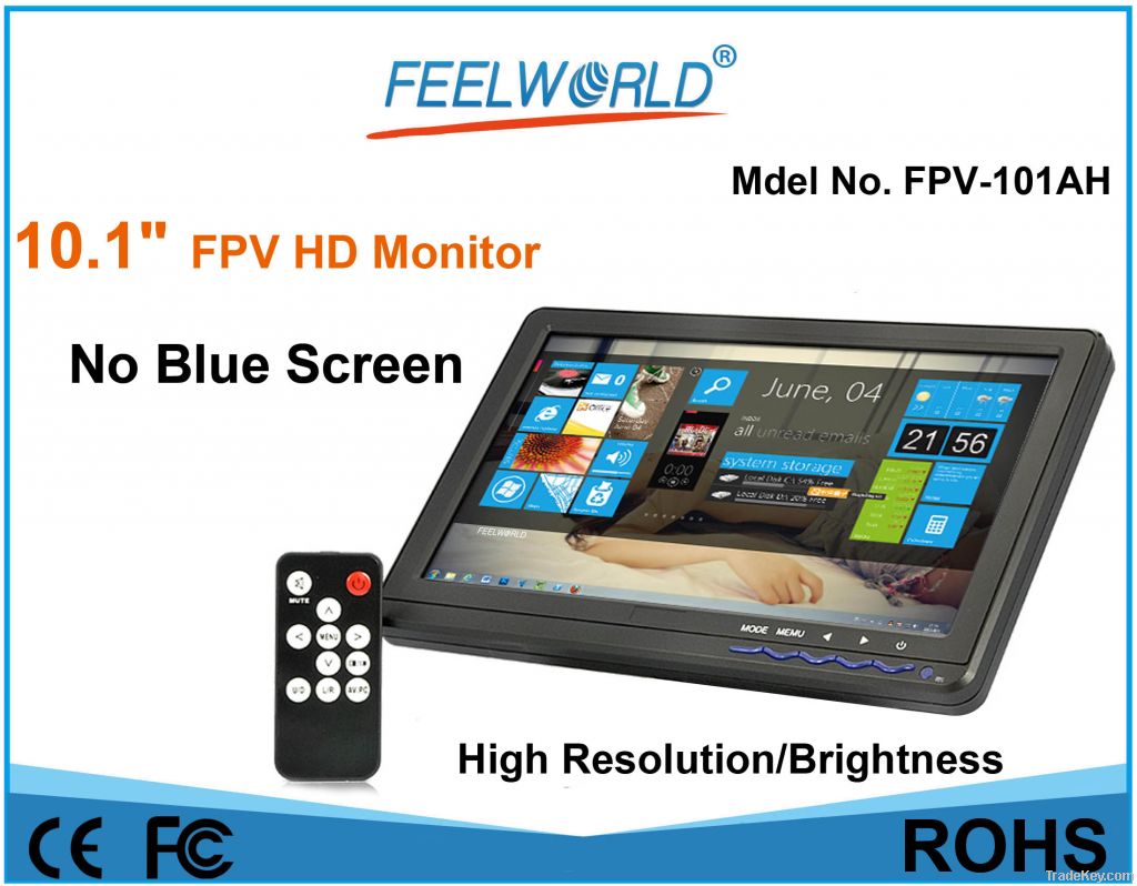 FEELWORLD 10.1" HD 450cd/m2 FPV Monitor LCD display RC model multicopt