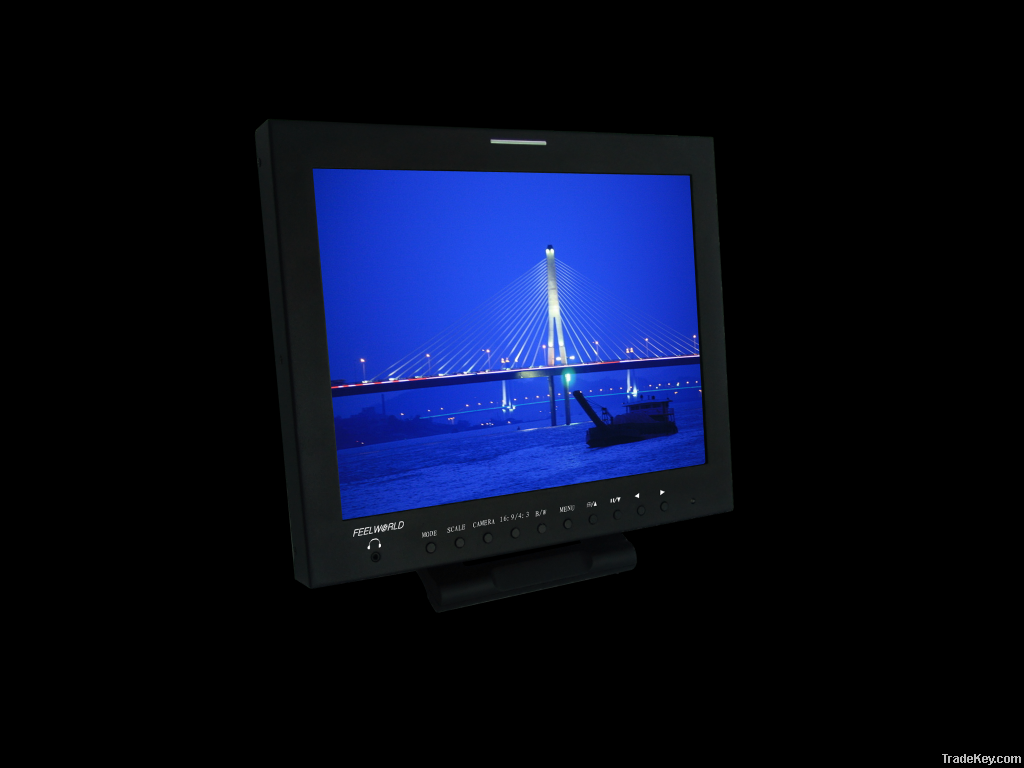 15"HD-SDI field monitor for broadcast with video, HAMI Ypbpr, SDI signal