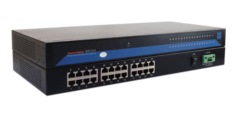 24-port 10/100M Industrial Ethernet Switch