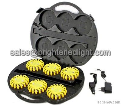 LED Safety Light 6 PCS flares pack rechargeable kit